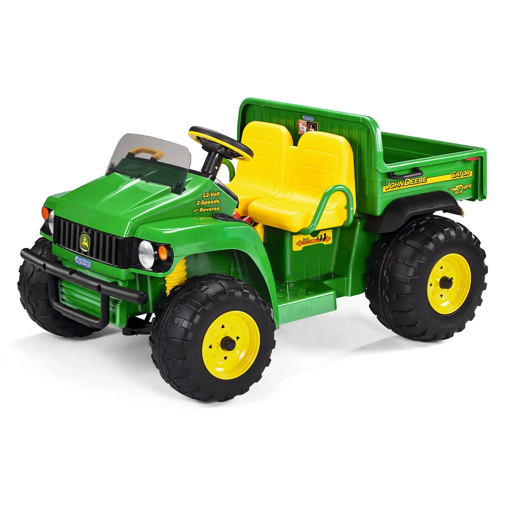 John Deere Gator HPX Kids Electric 12V Ride on Utility Vehicle