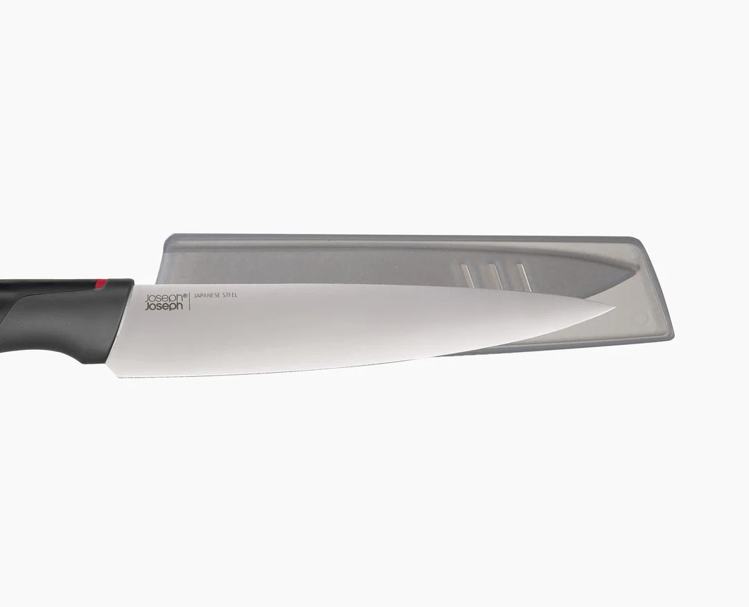 Joseph Joseph Folio™ Icon 4-piece Multicolour Chopping Board Set with Chef’s Knife - Image 7