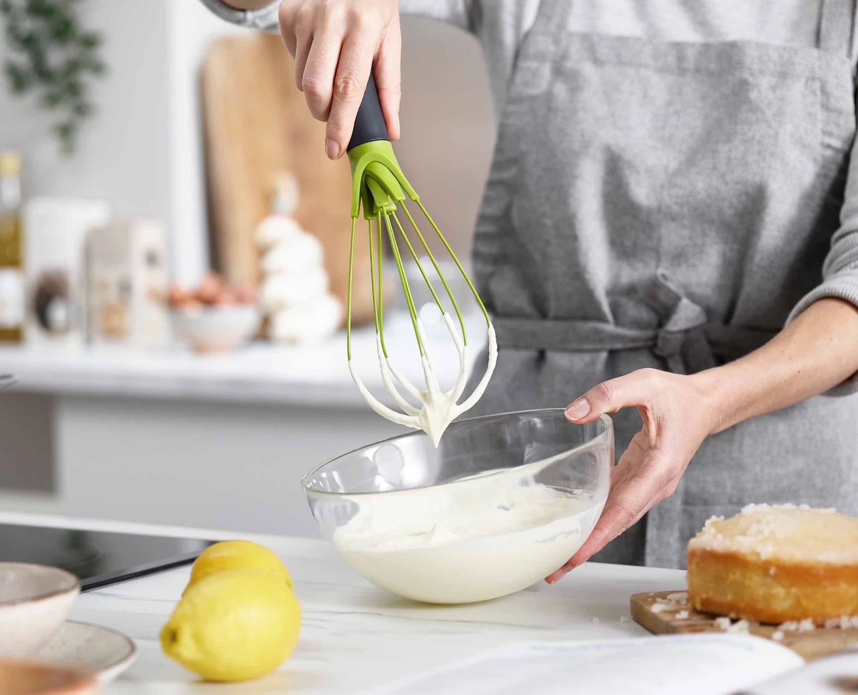 Joseph Joseph Twist™ 2-in-1 Green Whisk - Image 4
