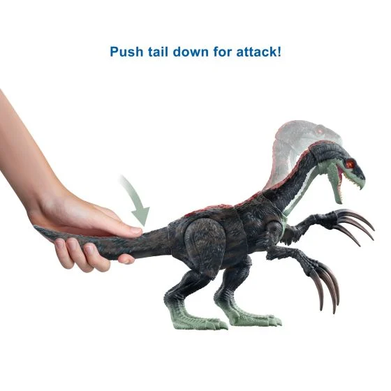 Jurassic World Dominion Sound Slashin' Slasher Therizinosaurus Figure - Image 4