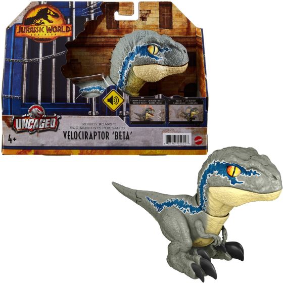 Jurassic World Dominion Uncaged Rowdy Roars Velociraptor Beta - Image 2