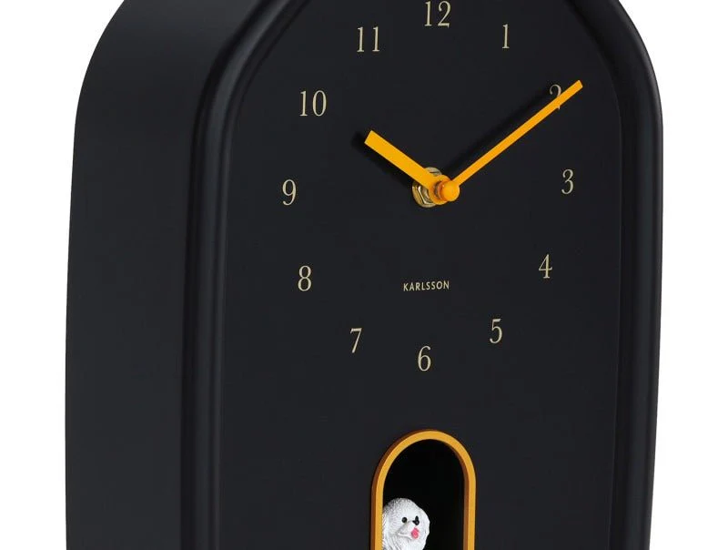 Karlsson Wall Clock Modern Doggy Black - Image 4