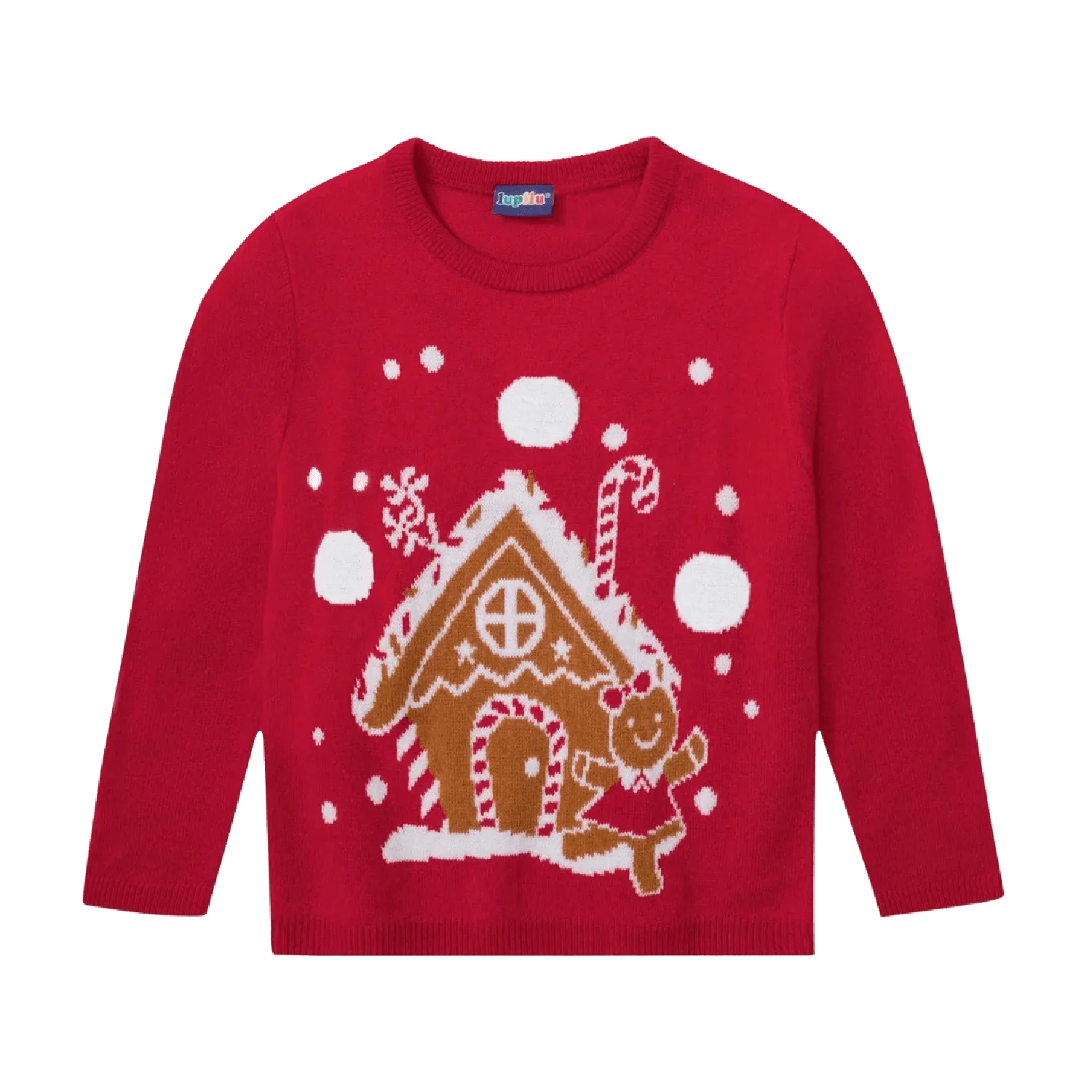 Kids Christmas Jumper Gingerbread House Age 4-6