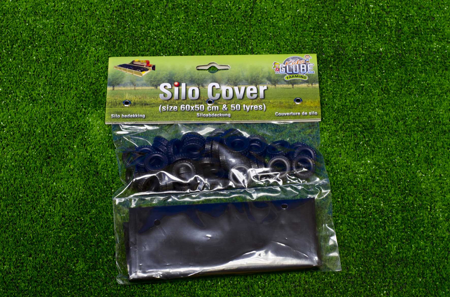 Kids Globe Silo Cover & 50 Tyres