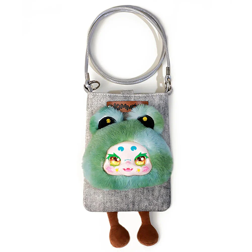 Kimmon - Travel Cute Pet CrossBody Bag Mystery Plush Assorted Styles - Image 3