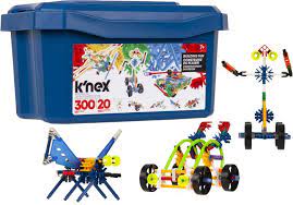 K'Nex Classics 300 Pc/ 20 Model Building Fun Tub (Blue Tub)