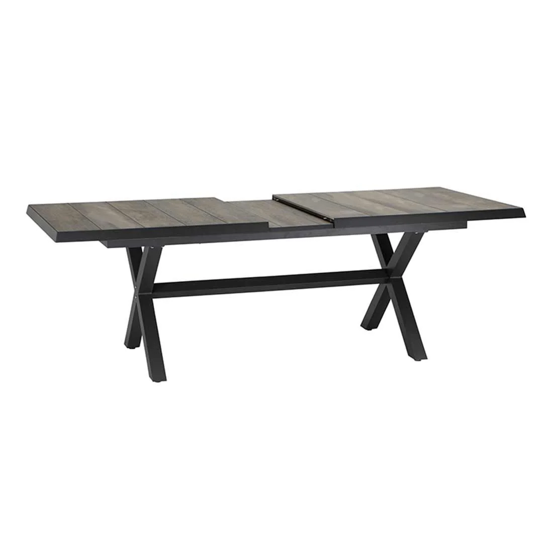 Komido Garden Set with Extendable Table and 6 Adjustable Recliner Chairs - Image 3