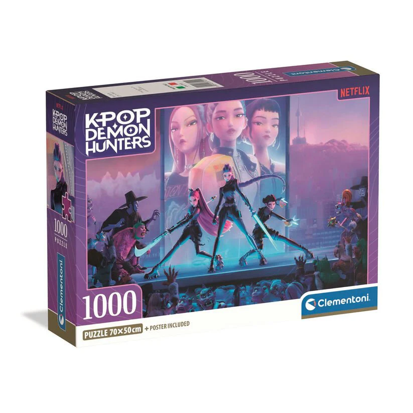 KPop Demon Hunters 1000 Piece Jigsaw