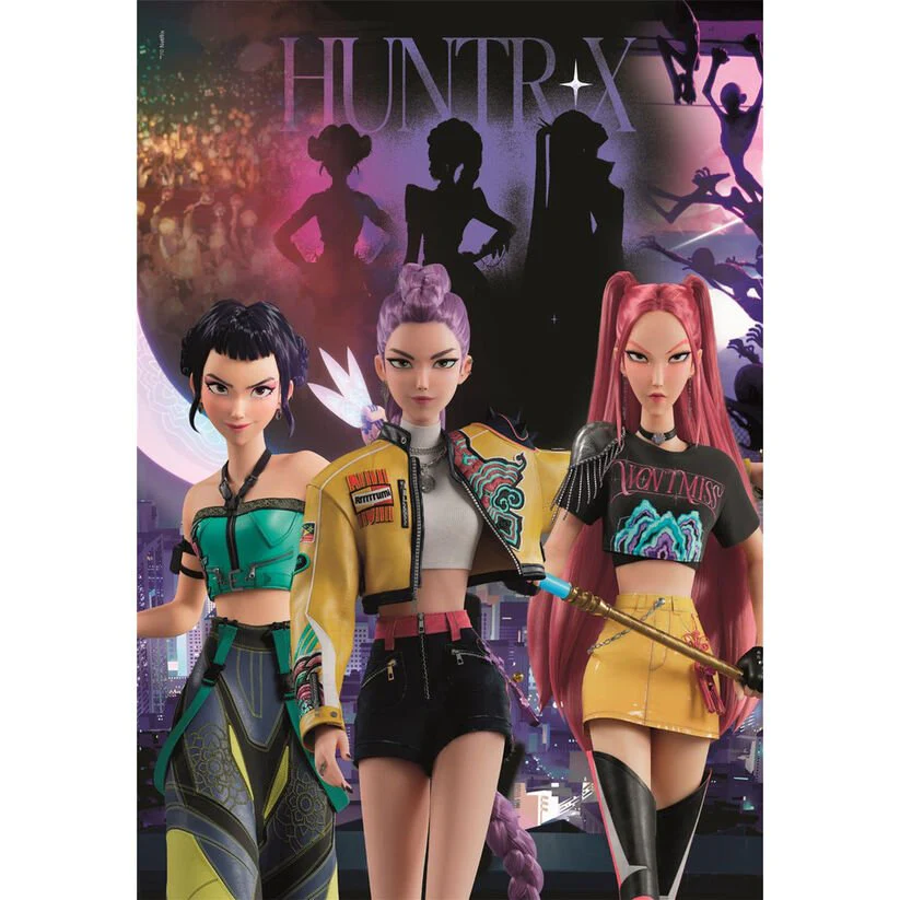 KPop Demon Hunters 500 Piece Jigsaw - Image 2