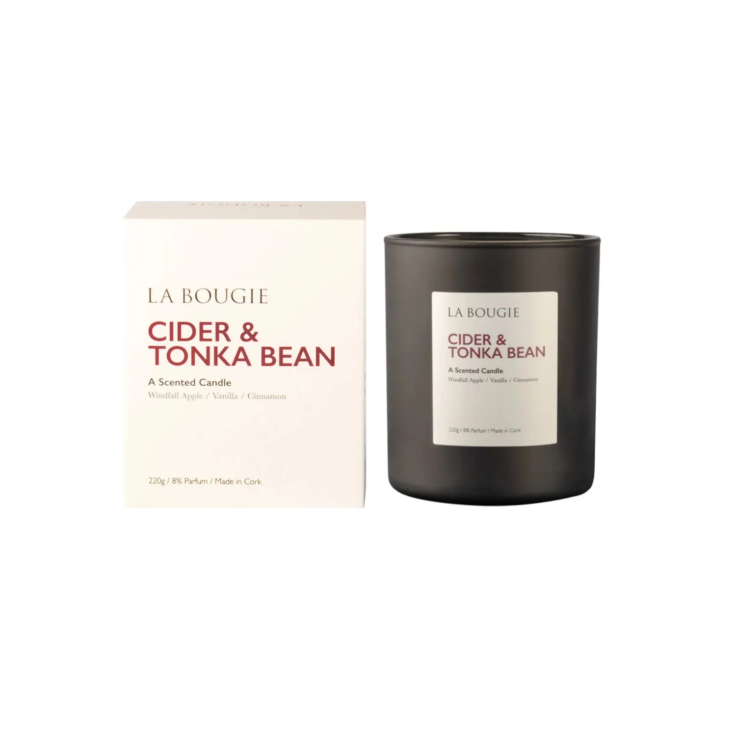 La Bougie Cider & Tonka Bean Candle 220g