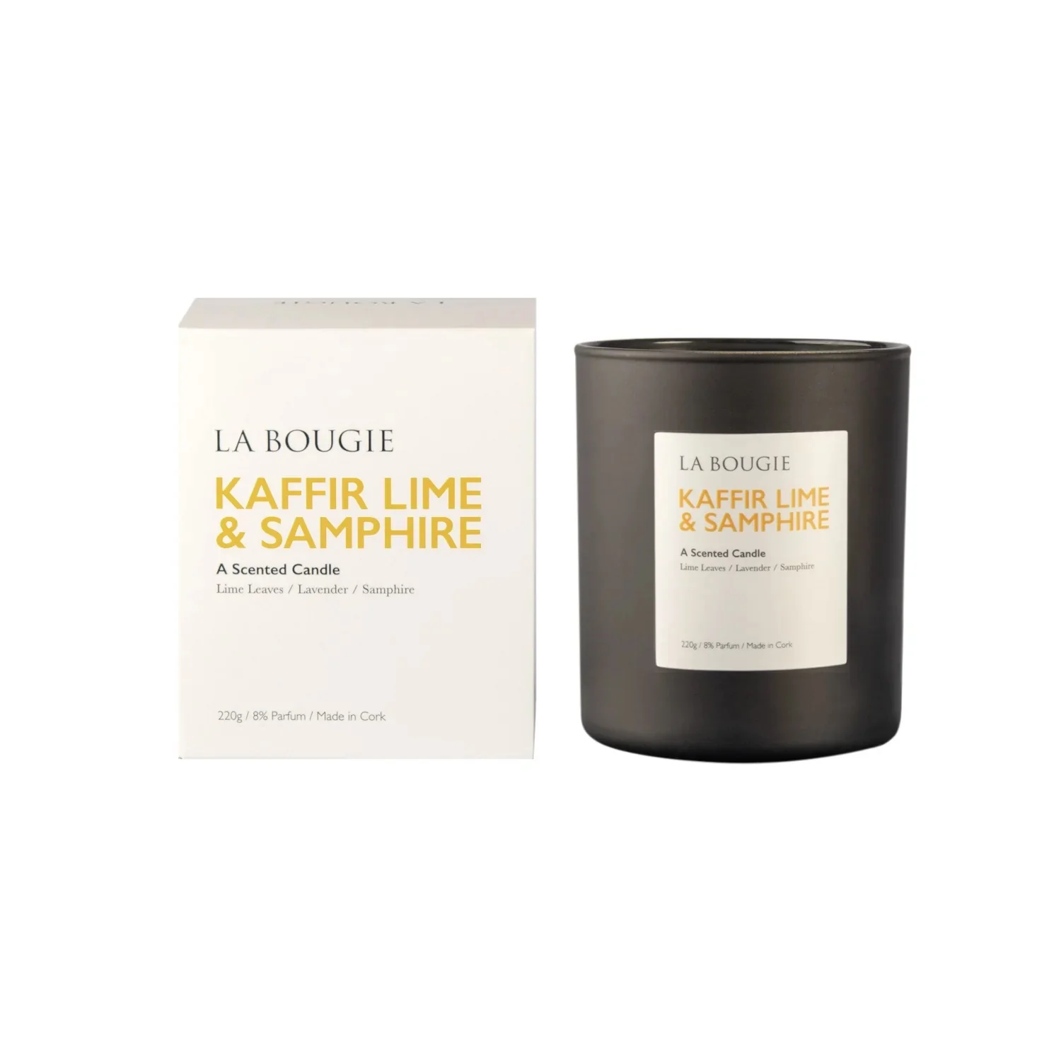 La Bougie Kaffir Lime & Samphire Candle 220g