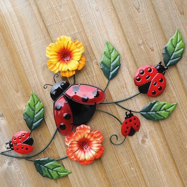 Ladybird Wall Décor 61x36cm - Image 2