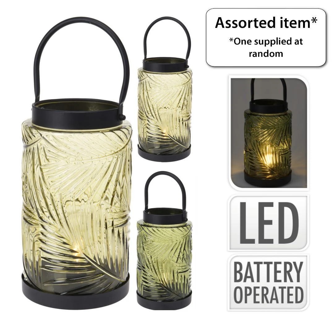 LED Lantern 15 x 15 x 26cm