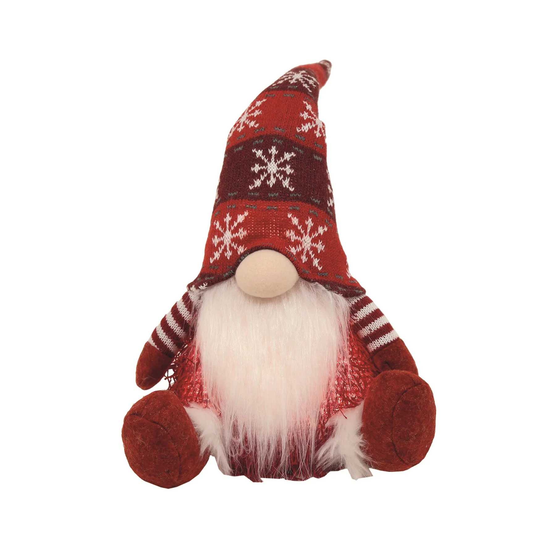 LED Red Gonk Style Santa 41cm