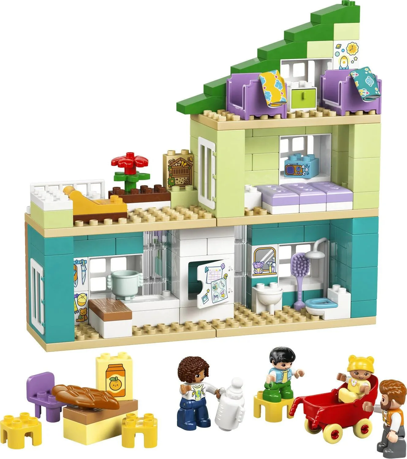 Lego 10470 Duplo Creator 3 In 1 Modern Family House With Figures - Image 4