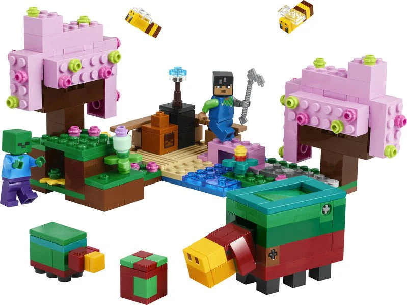Lego 21260 Minecraft The Cherry Blossom Garden - Image 2
