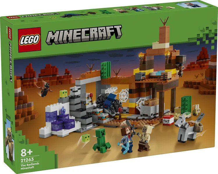 Lego 21263 Minecraft The Badlands Mineshaft
