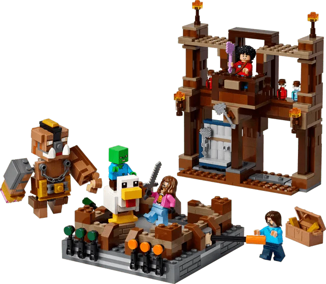 Lego 21272 Minecraft Movie - Woodland Mansion Fighting Ring - Image 3