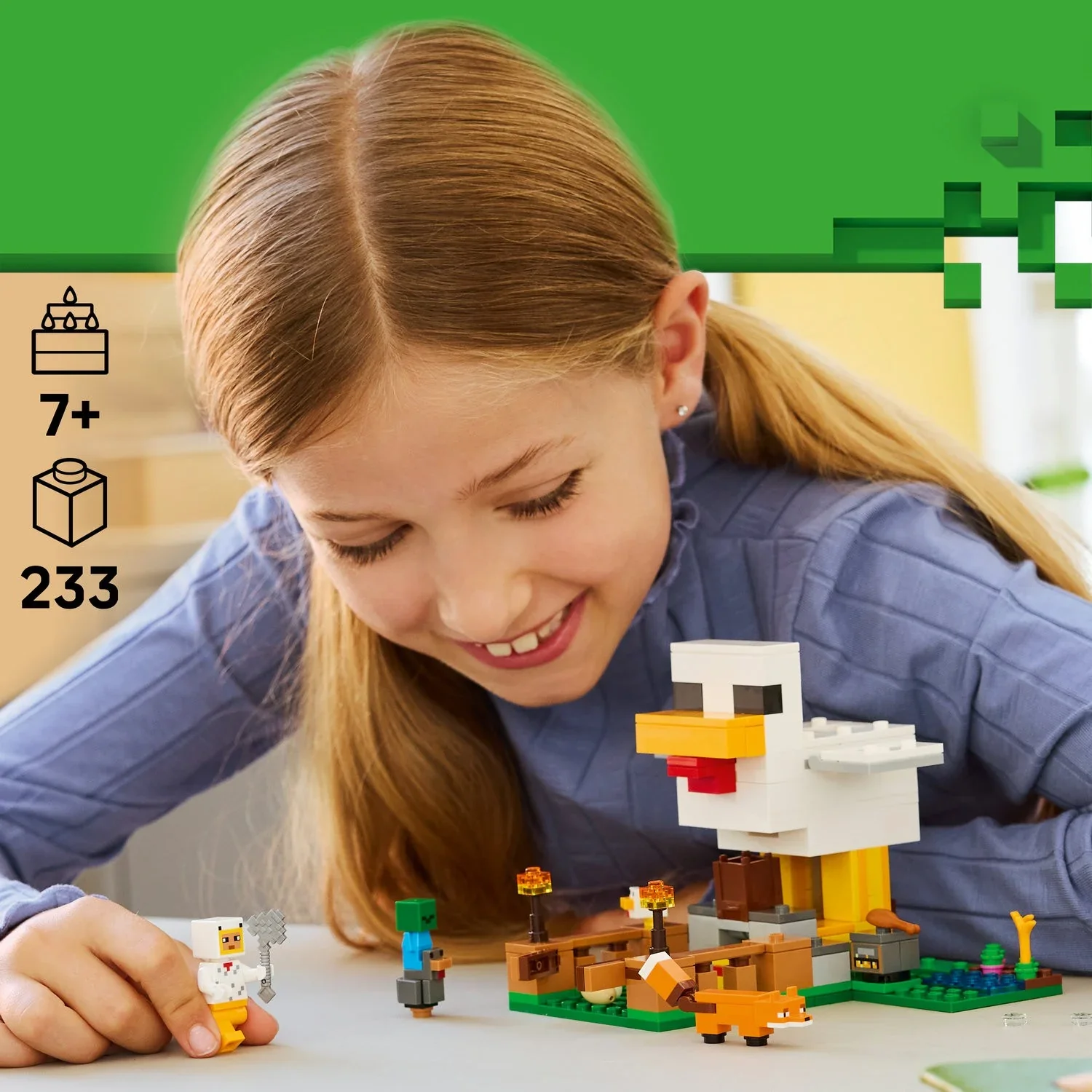 Lego 21585 Minecraft Chicken Farm - Image 2