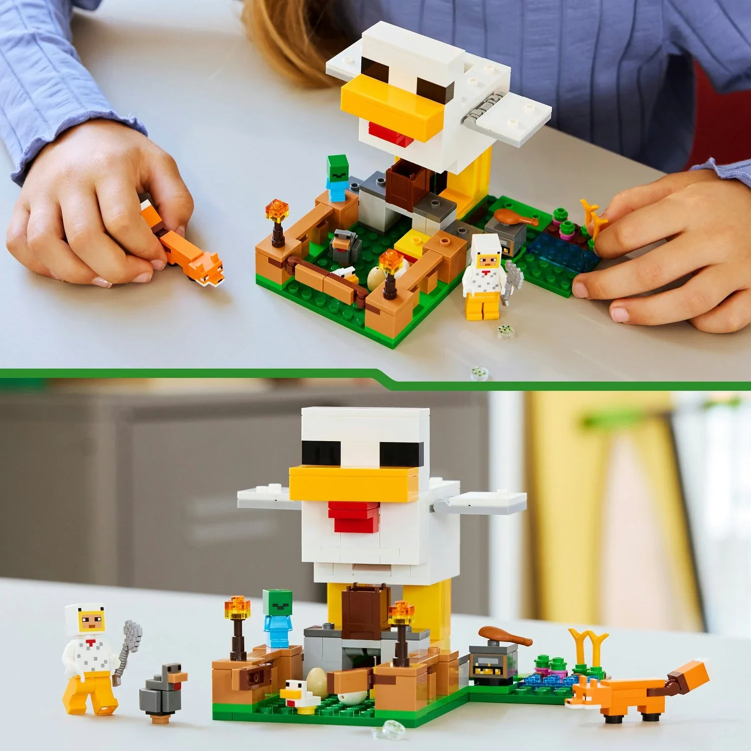 Lego 21585 Minecraft Chicken Farm - Image 4