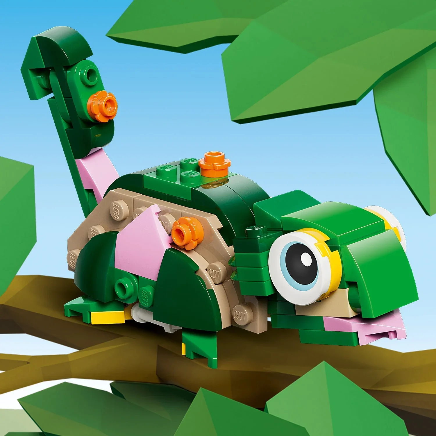 Lego 31377 Creator Turtle With A Water Lily Flower - Image 4