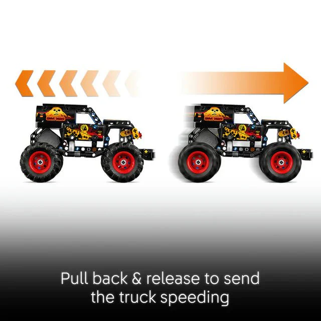 Lego 42219 Monster Jam Grave Digger Fire And Ice - Image 3