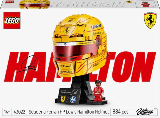 Lego 43022 Scuderia Ferrari HP Lewis Hamilton Helmet