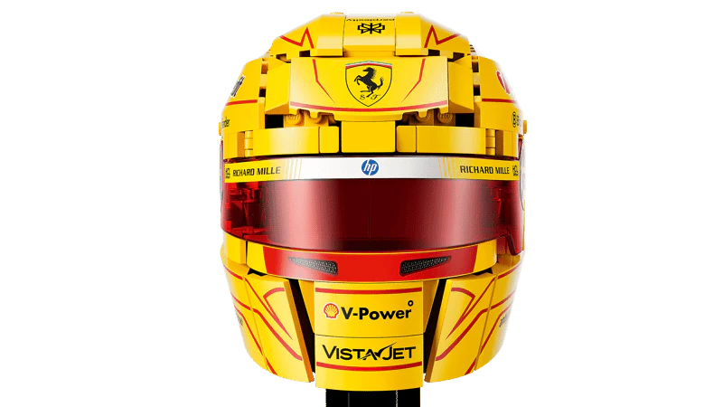 Lego 43022 Scuderia Ferrari HP Lewis Hamilton Helmet - Image 3