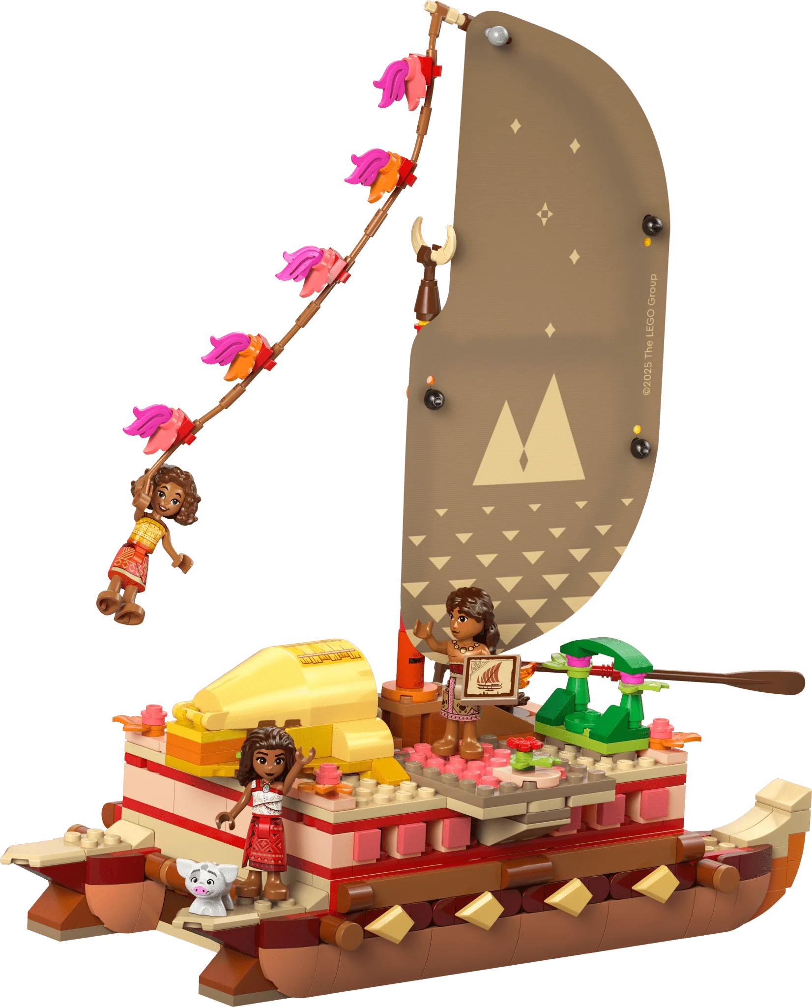 Lego 43270 Moana's Adventure Canoe - Image 2