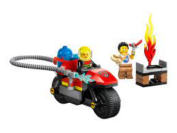 Lego 60410 City Fire Rescue Motorcycle - Image 2
