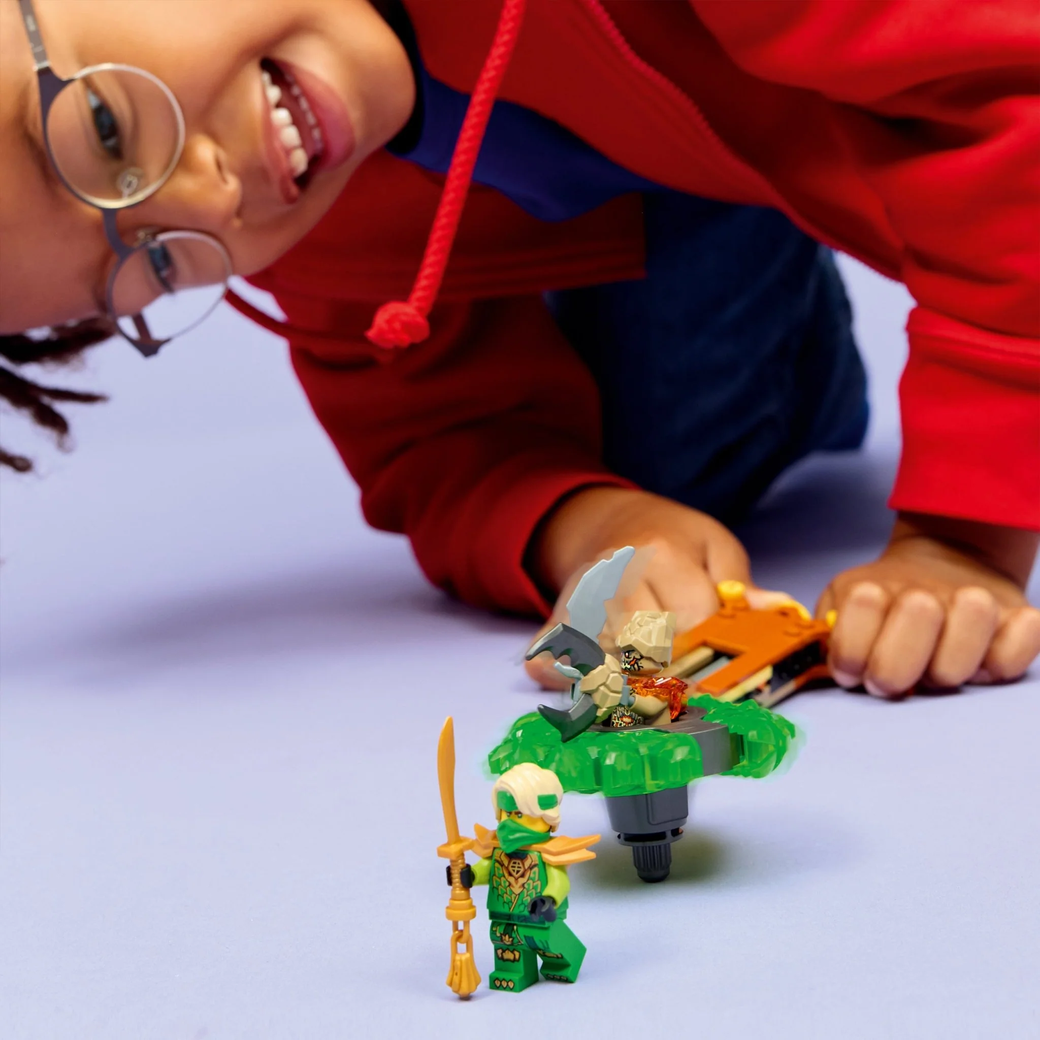 Lego 71850 Lloyd vs. Earth Monster Spinner - Image 4