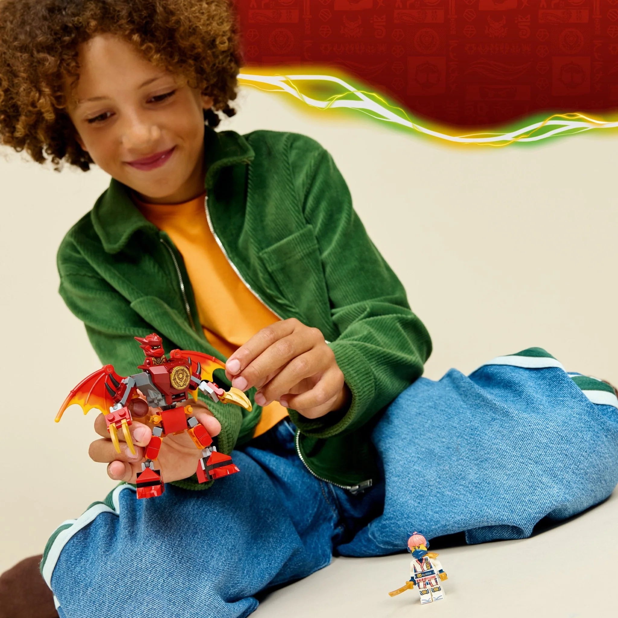 Lego 71851 Kai's Dragon Mech Battle Pack - Image 2