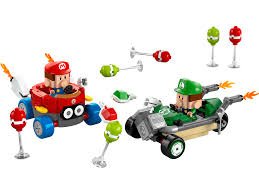 Lego 72034 Mario Kart – Baby Mario vs. Baby Luigi - Image 2