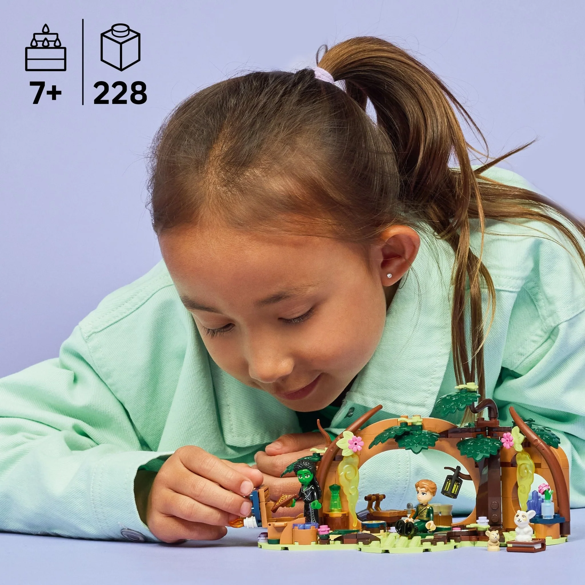 Lego 75687 Wicked Elphaba's Retreat - Image 2
