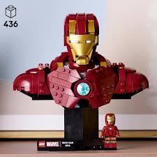 Lego 76327 Marvel Iron Man Mk4 Bust - Image 2