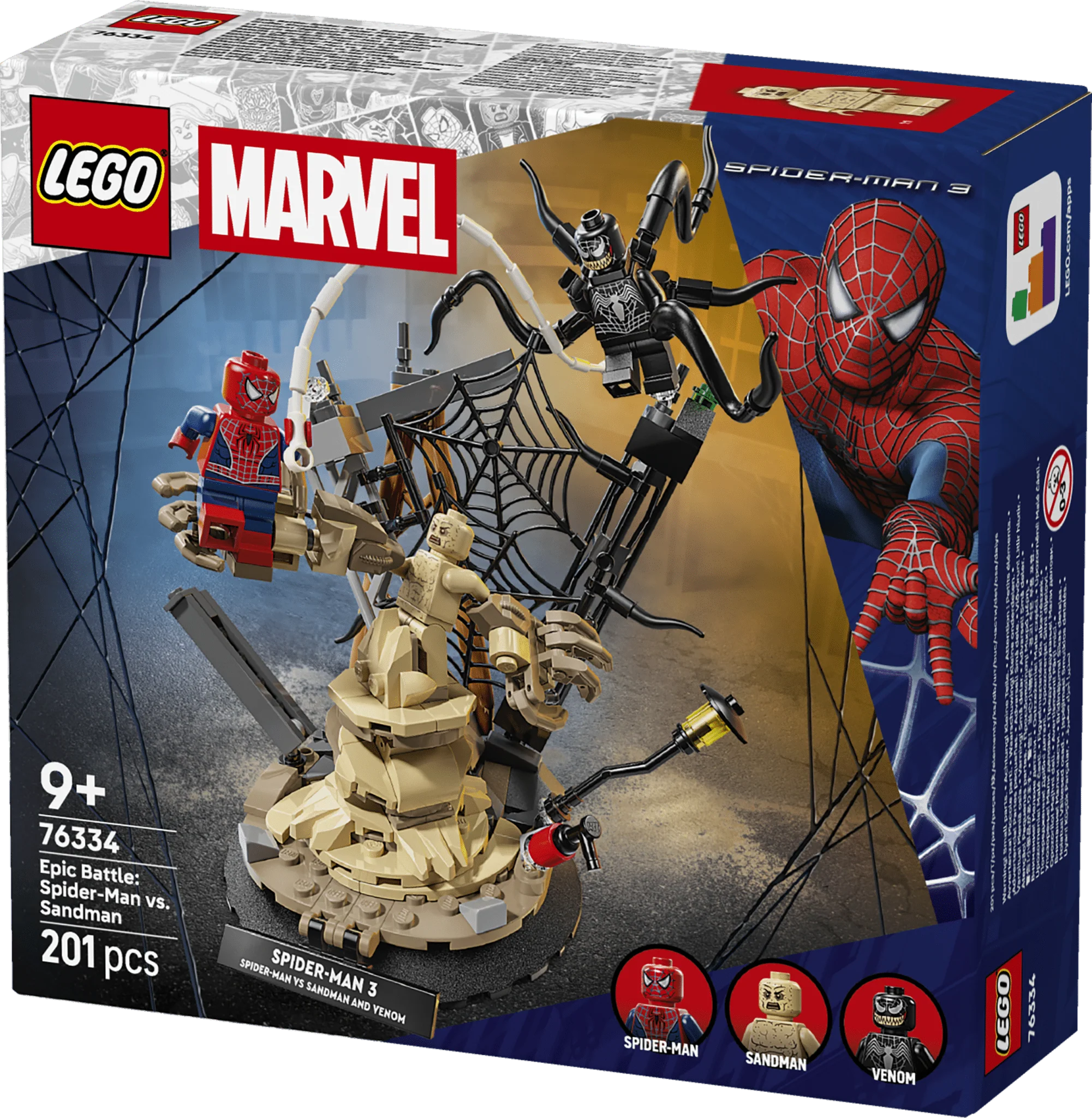 Lego 76334 Epic Battle: Spider-Man vs. Sandman