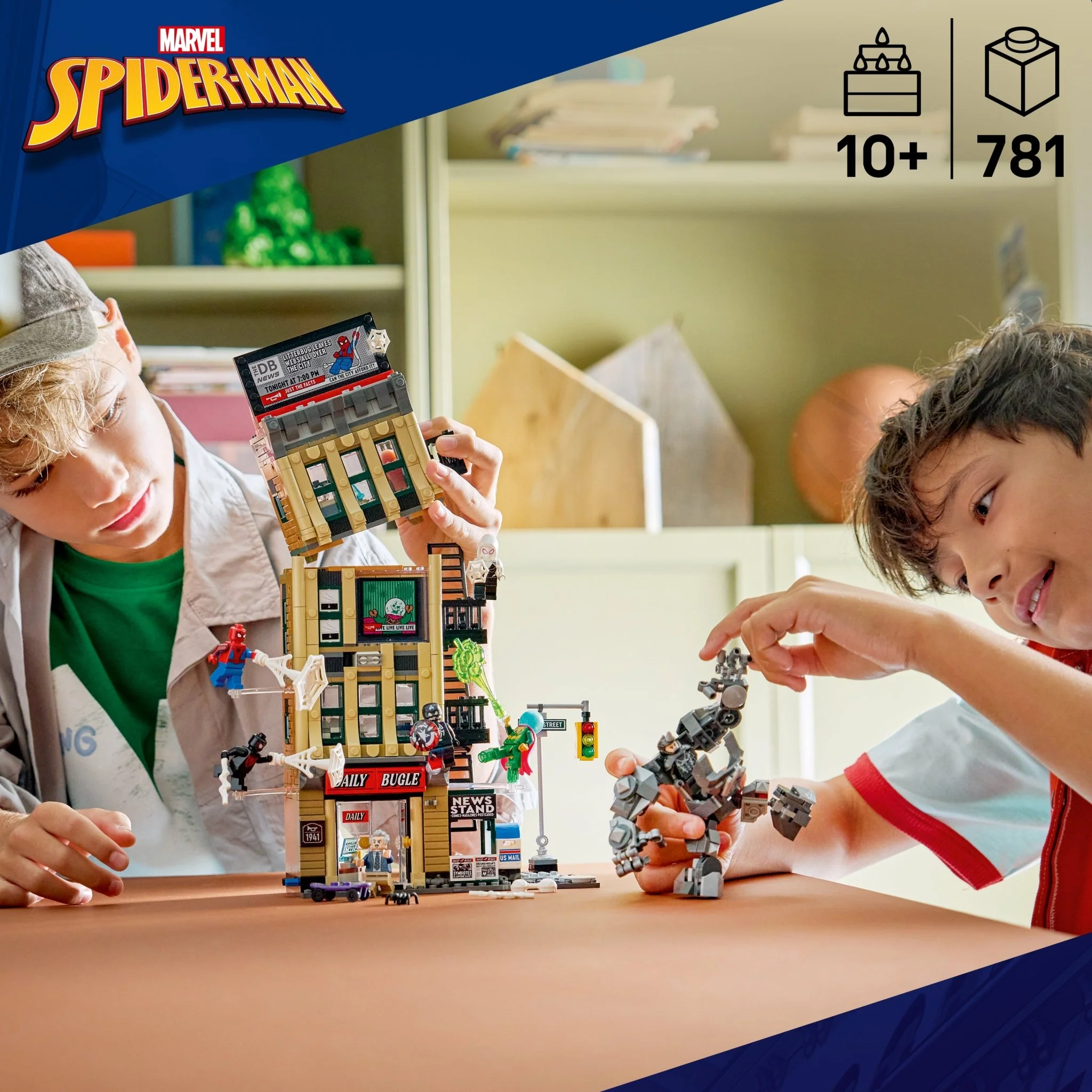 Lego 76342 Spider-Man vs. Mysterio: The Daily Bugle - Image 2