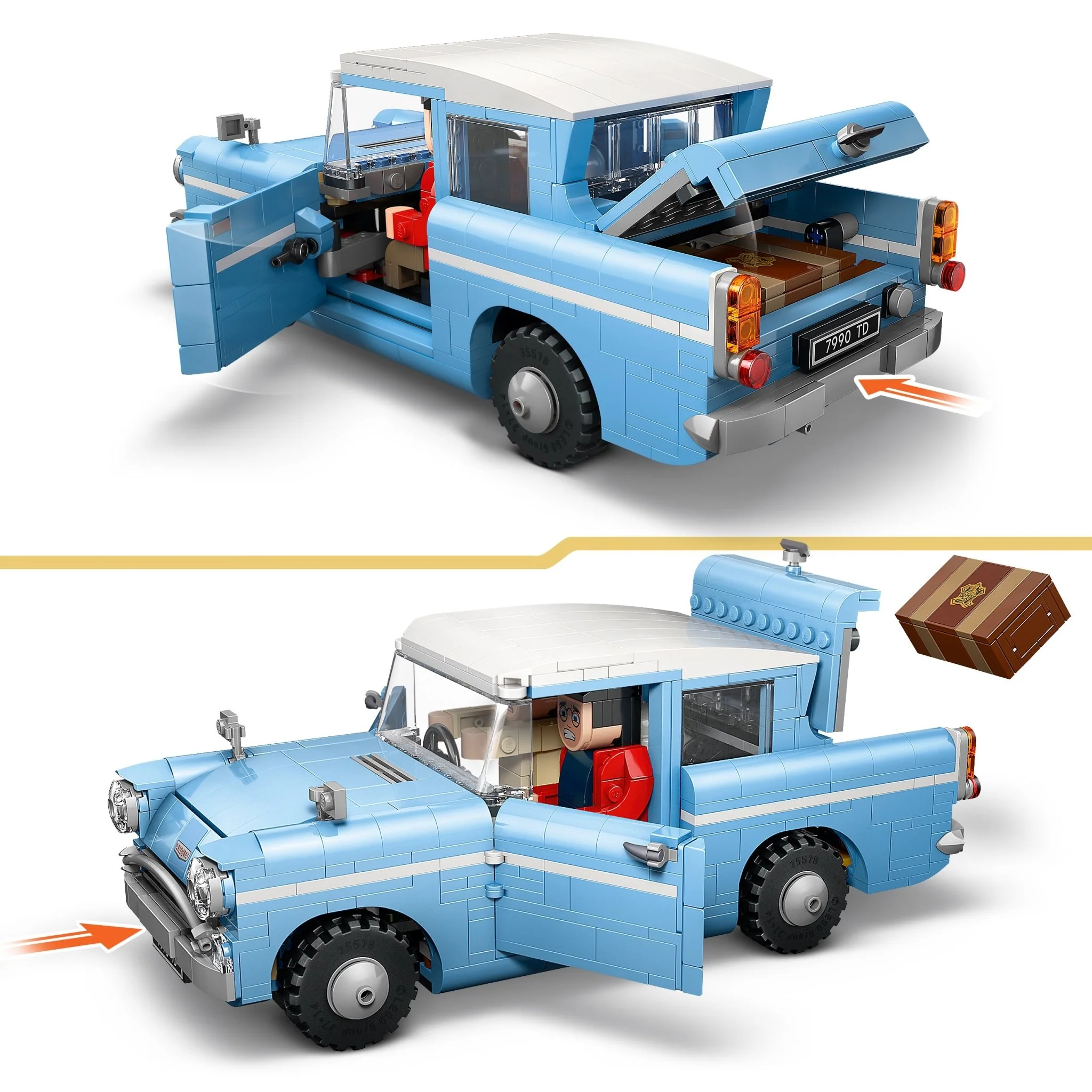 Lego 76470 Enchanted Flying Ford Anglia - Image 3