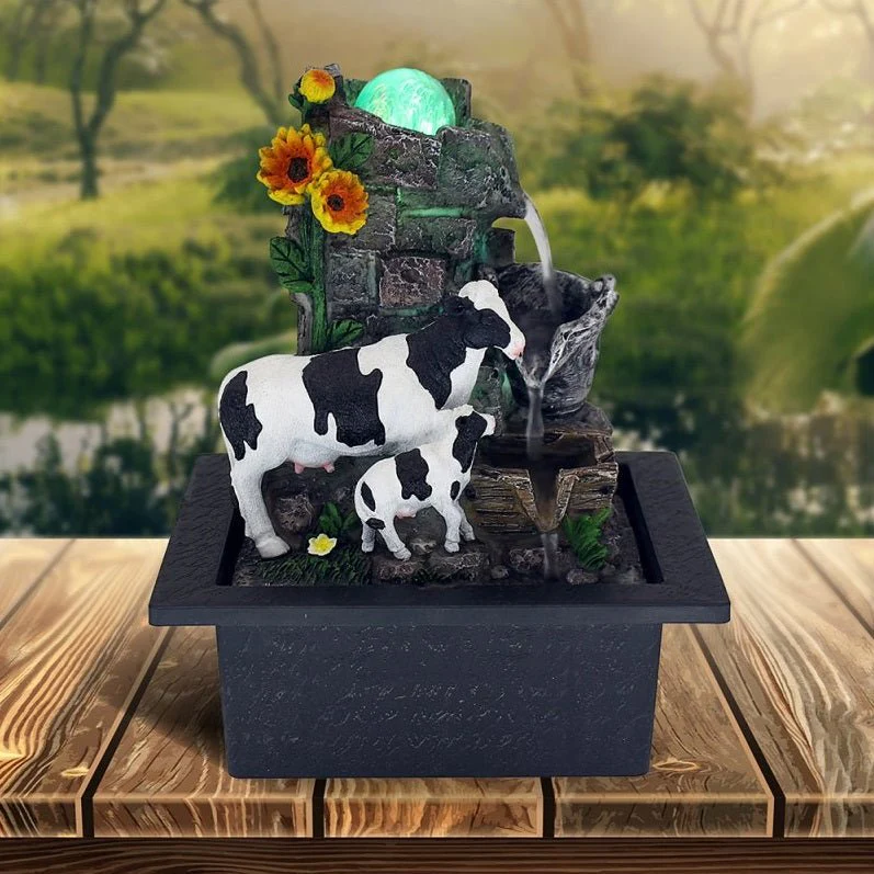 Leonardo Indoor Cow Water Feature