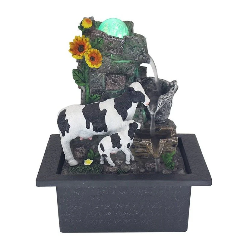 Leonardo Indoor Cow Water Feature - Image 2