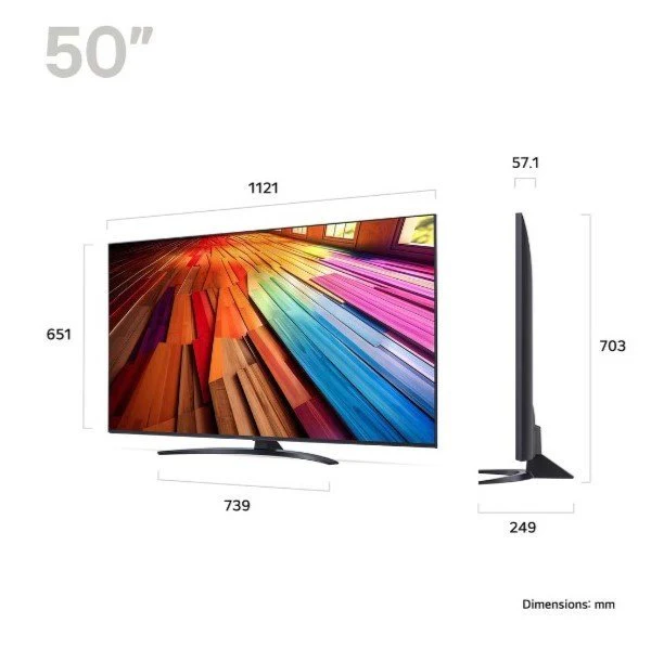 LG 50UT81006LA 50" 4K UHD LED Smart TV - Image 2
