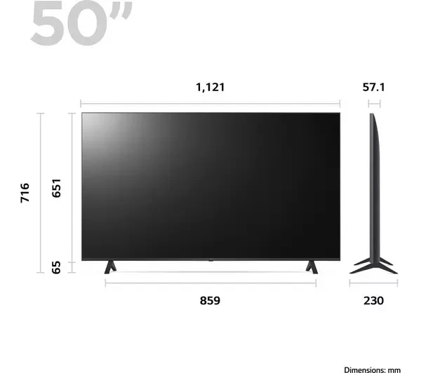 LG 55" 4K UHD Smart Television - (55UR78006LK) - Image 6