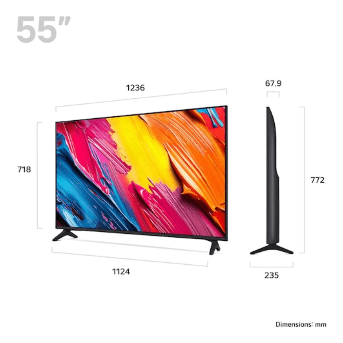 LG 55″ QNED AI 4K Smart TV (55QNED70A6A) - Image 2