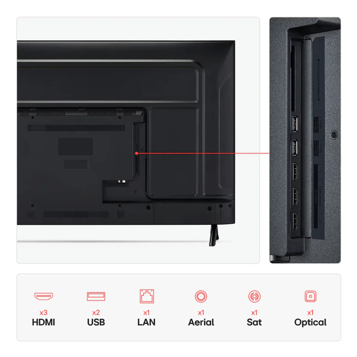 LG 55″ UA73 4K UHD HDR LED Smart TV (55UA73006LA) - Image 4