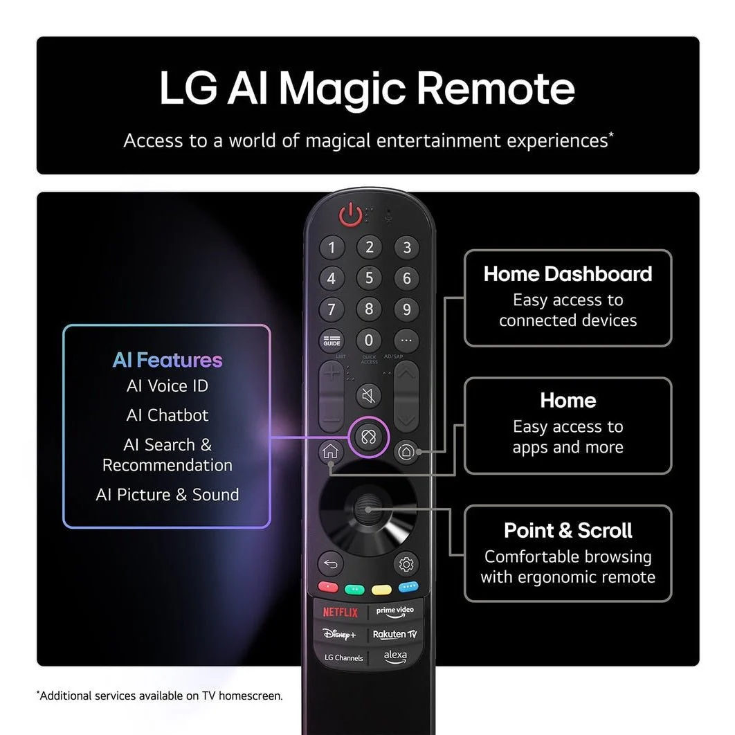 LG OLED 65" evo AI G5 4K Smart TV 2025 - Wall Mount Version - Image 4