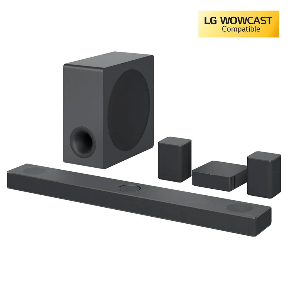 LG S80QR 620W 5.1.3Ch Soundbar With Wireless Subwoofer | S80QR.DGBRLLK - Image 2