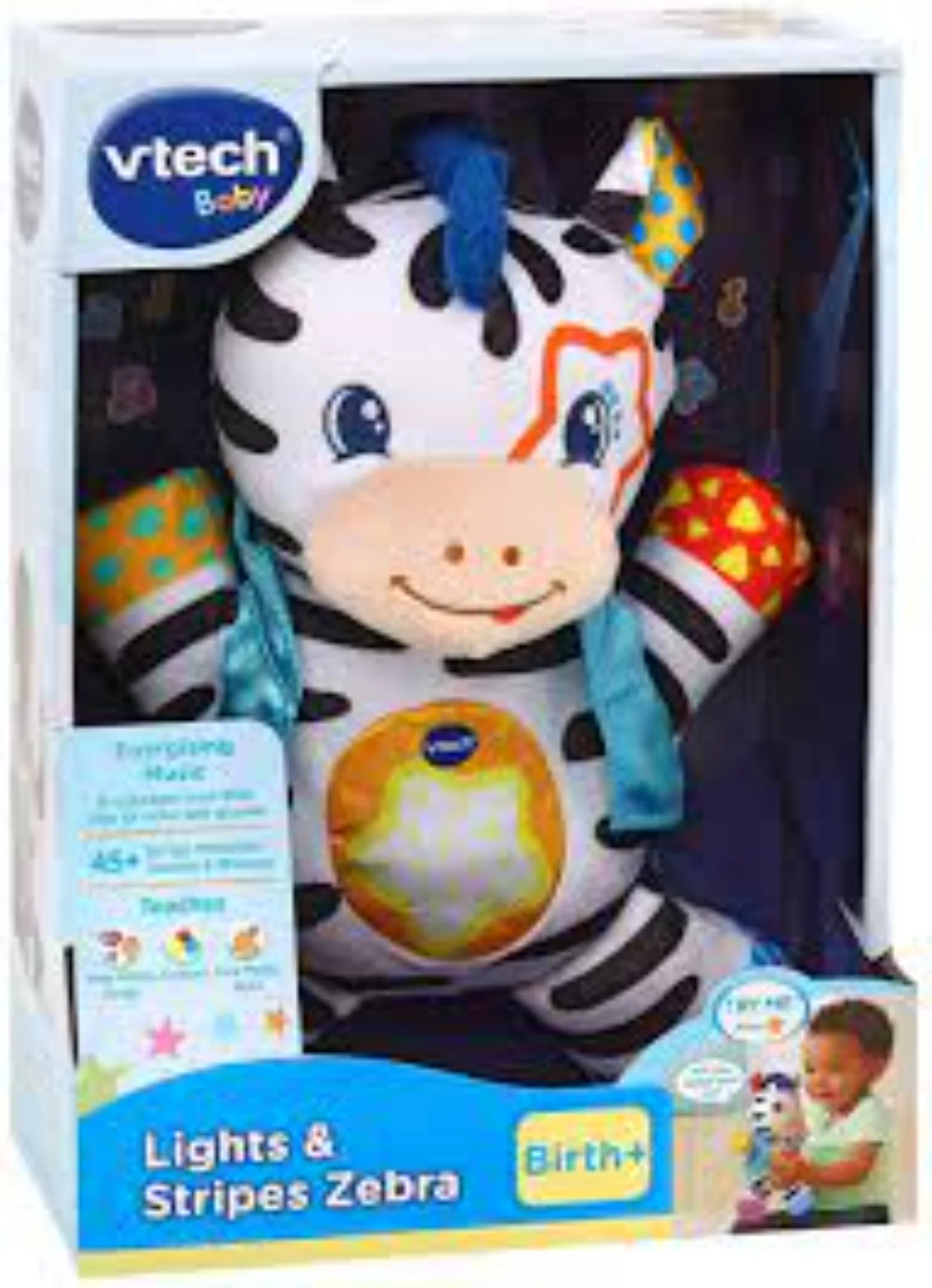 Lights & Stripes Zebra