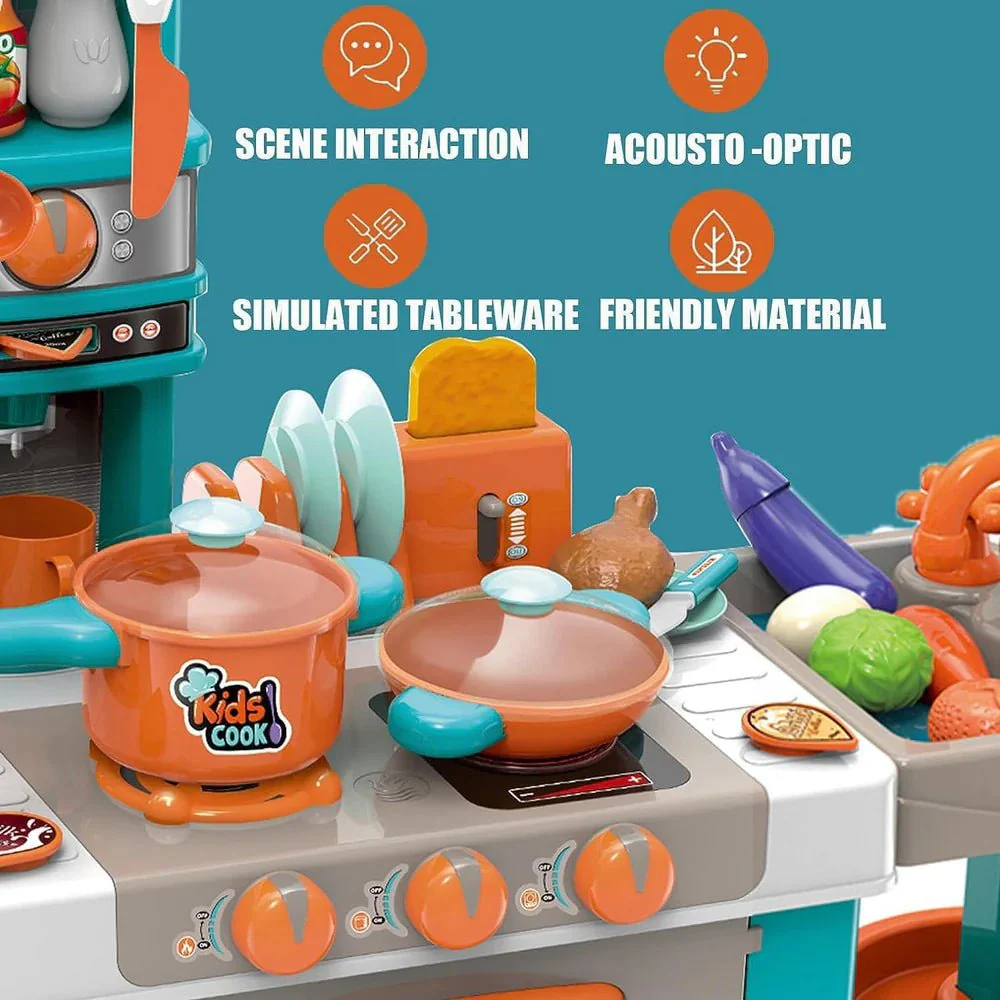 Little Chef Kitchen Play Set - Image 4