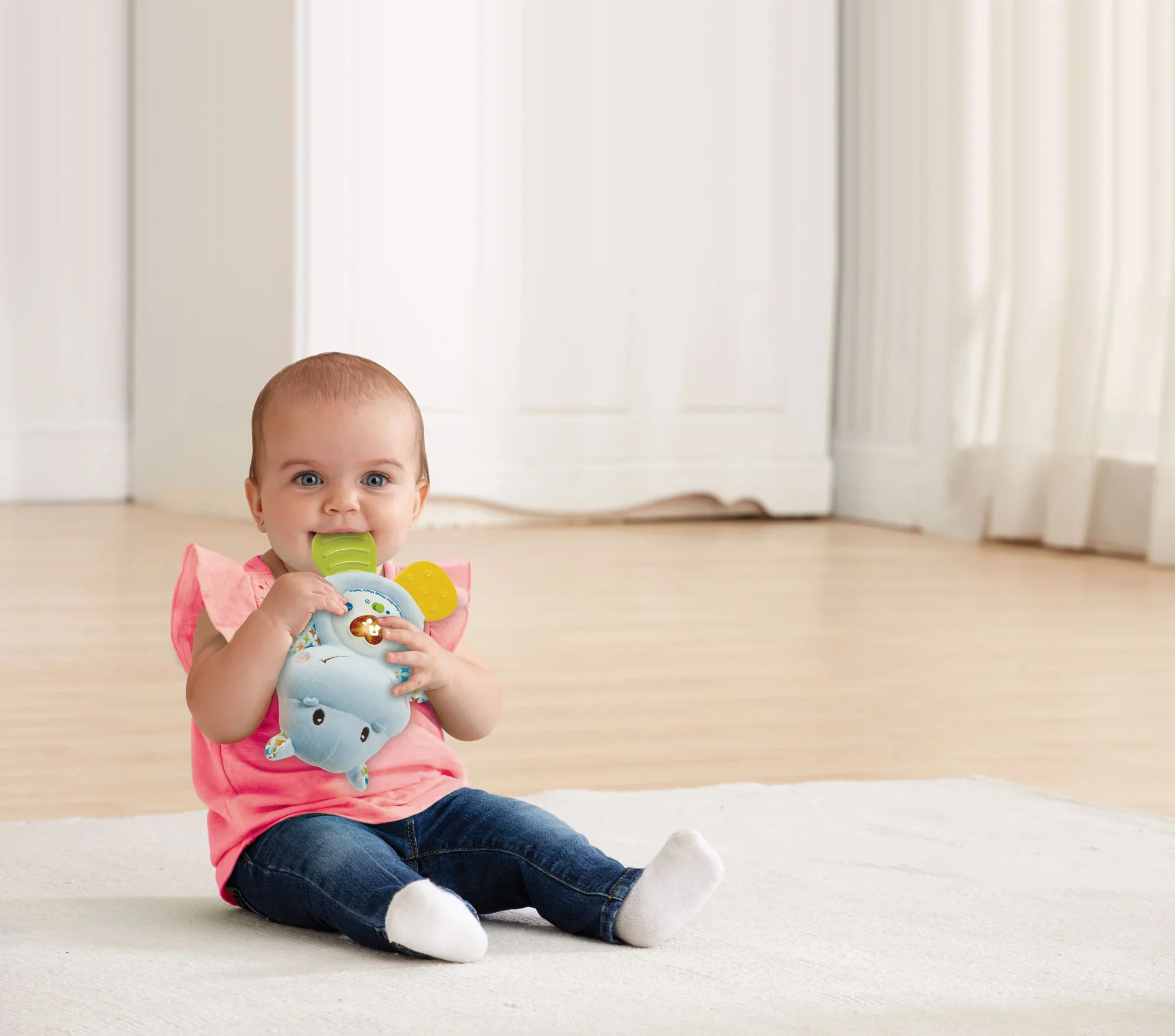 Little Friendlies Happy Hippo Teether - Image 2