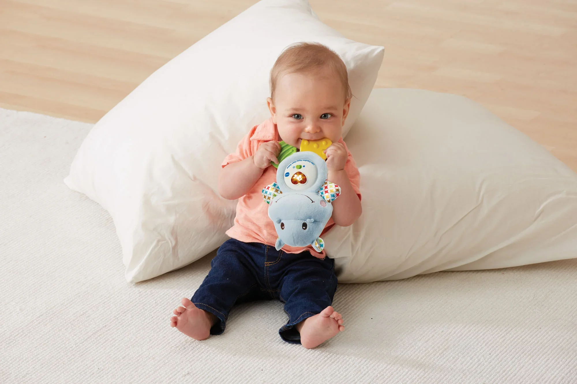 Little Friendlies Happy Hippo Teether - Image 3